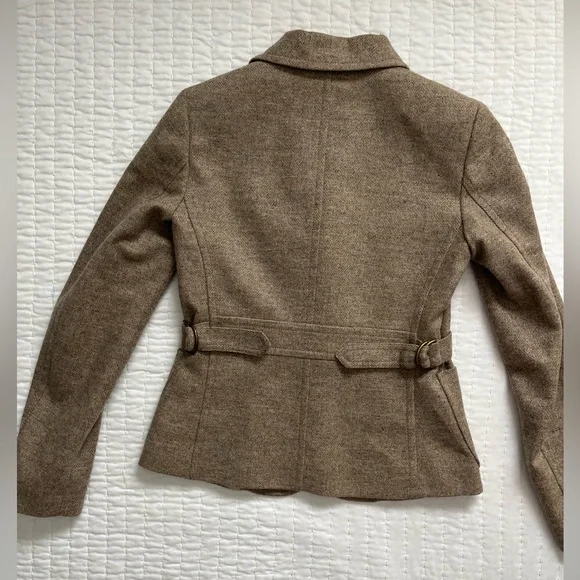 J. Crew by Robert Noble Blazer Herringbone Wool - Picture 2 of 13